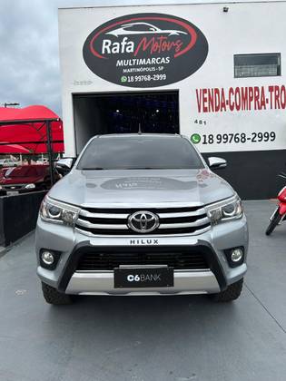 TOYOTA HILUX 2.8 SRV 4X4 CD 16V DIESEL 4P AUTOMÁTICO